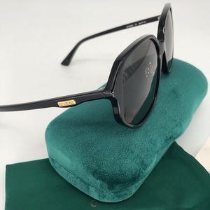 NEW Gucci 59mm Round Sunglasses